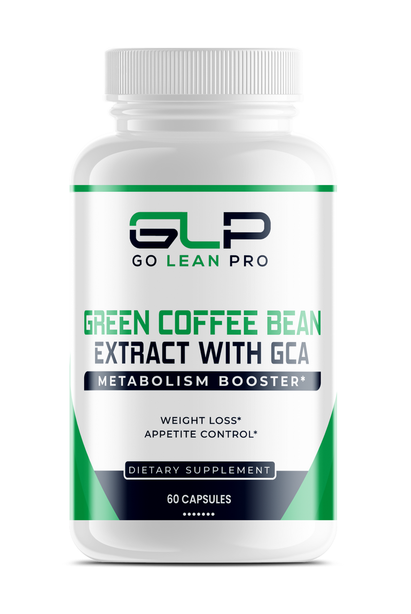 Green Coffee Bean Extract by GLP – Contain 50% GCA - Promotes Heart Health & Helps in Reducing Weight - 60 Capsules - goleanpro