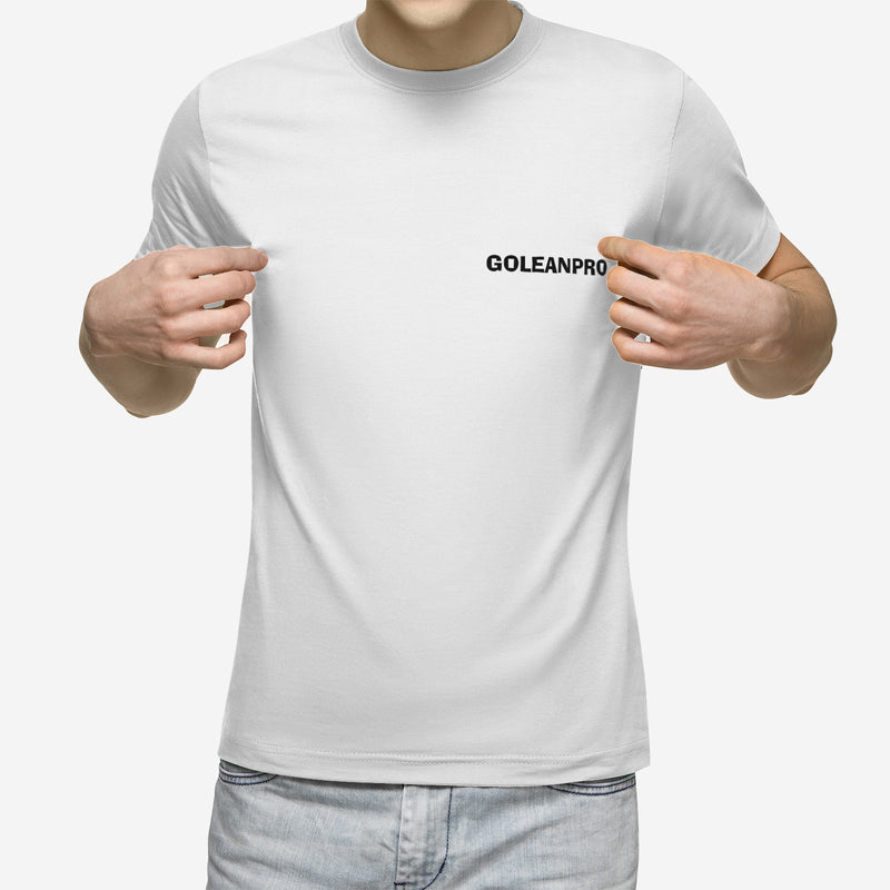 Men’s Supima Ultra-Cotton T-Shirt by GLP - Breathable, Pre-Shrunk Cotton - Regular Fit, Crewneck & Short Sleeve - Soft & Breathable Fabric Shirt - goleanpro