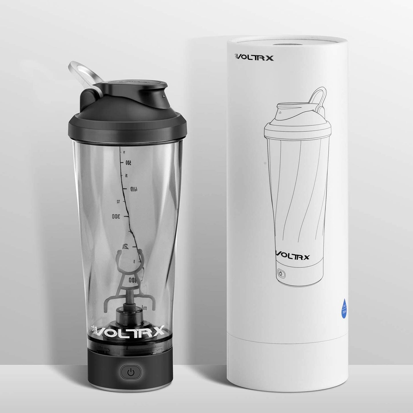 Premium Electric Protein Shaker Bottle, Made with Tritan - BPA Free - 30 Oz Vortex Portable Mixer Cup/Usb Rechargeable Shaker Cups for Protein Shakes