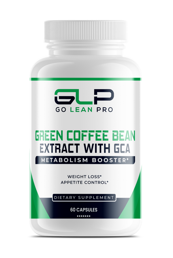 Green Coffee Bean Extract by GLP – Contain 50% GCA - Promotes Heart Health & Helps in Reducing Weight - 60 Capsules - goleanpro