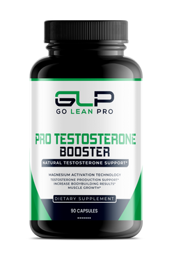 Pro Testosterone Booster Supplement by GLP - Increase Bodybuilding Results & Muscle Growth - 90 Capsules - goleanpro