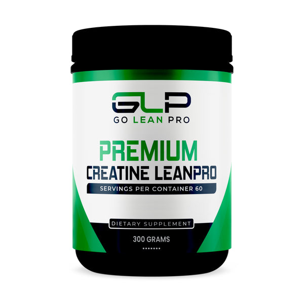 Creatine Monohydrate Micronized Powder by GLP - Increase Muscle Growth & Strength Building - Improve Endurance & Stamina - 300g - goleanpro