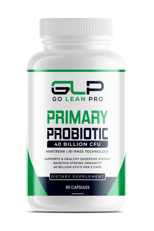 Primary Probiotics Dietary Supplement by GLP - 40 Billion CFU - Support Healthy Digestive System - Maintain Strong Immunity – 60 Capsules - goleanpro