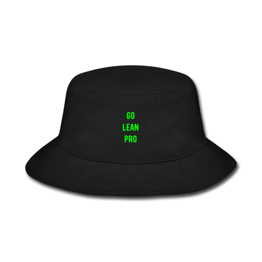 GLP Bucket Hat for Men & Women - 100% Cotton, Retro Vibe Sewn Eyelets – Lightweight, Iconic Design, Sun Protection Hat - goleanpro