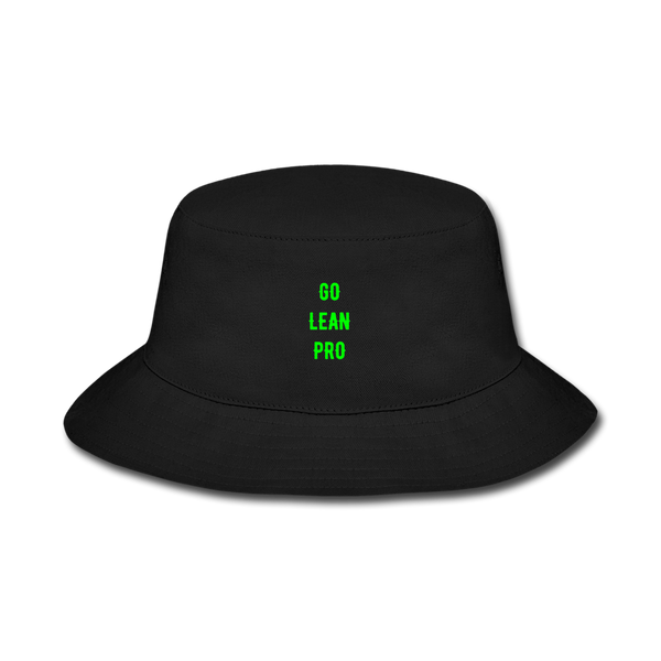GLP Bucket Hat for Men & Women - 100% Cotton, Retro Vibe Sewn Eyelets – Lightweight, Iconic Design, Sun Protection Hat - goleanpro